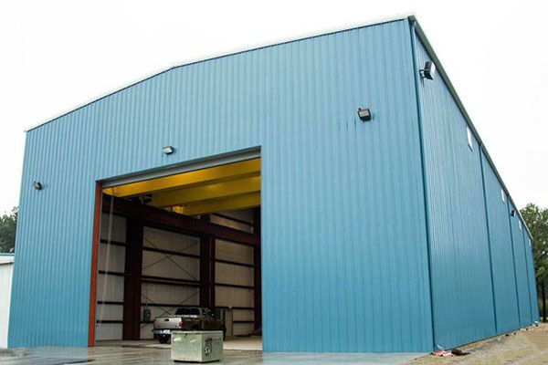 prefab metal workshop building